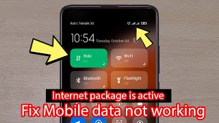 How to activate mobile data on Redmi  Fix data connection in Xiaomi [upl. by Derick]