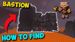 EASIEST Way To Find BASTIONS In Minecraft 116 [upl. by Ignacius]