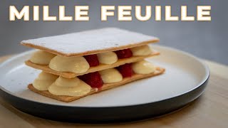 Easy Mille Feuille  Eraldos Kitchen [upl. by Dnalevets959]