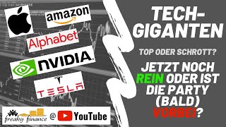 TechGiganten Apple Amazon Alphabet Nvidia Tesla  Noch einsteigen oder ist die Rallye vorbei [upl. by Courtney]