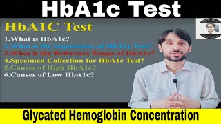 HbA1c Test  Glycated Hemoglobin [upl. by Vinna]