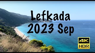 Lefkada Greece 2023 September 4K HDR [upl. by Nilak]