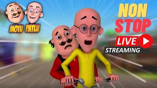 Non Stop Motu  Patlu  मोटू पतलू  4 Hours motupatlu motupatlukijodi motupatlucartoon [upl. by Martguerita]