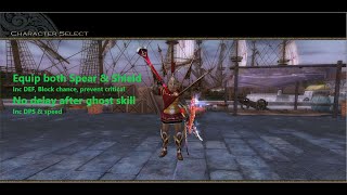 games silkroadonline sro 2024 equip both Spear Shield ghost 0s [upl. by Priebe]