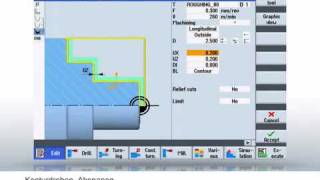 Tutorial Sinumerik 828D Drehen mit ShopTurn [upl. by Gemma]