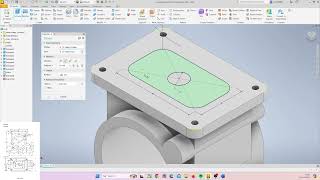 How to make a pump housing in inventor 2025 INVENTOR TUTORIALS [upl. by Ahsa233]