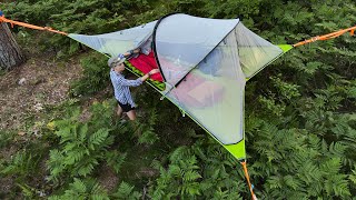 The Most EPIC Comfortable Tent EVER Lets Review The Tentsile Connect Tree Tent Shall We [upl. by Noell]