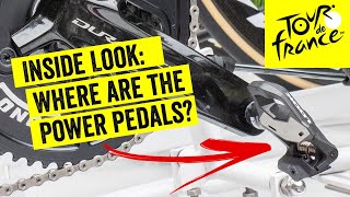 Power Meter Pedals at The Tour de France [upl. by Edette990]