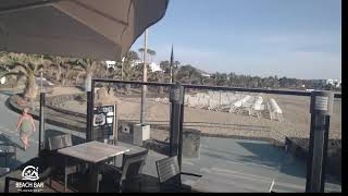 Webcam Lanzarote  Live Stream from the Beachbar in Costa Teguise [upl. by De Witt]