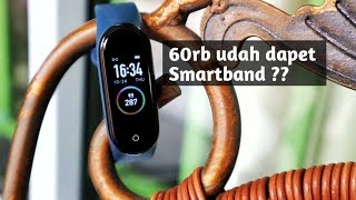 Cuma 60rb udah dapet Smartband   Review M4 Smartband Indonesia [upl. by Emoreg258]