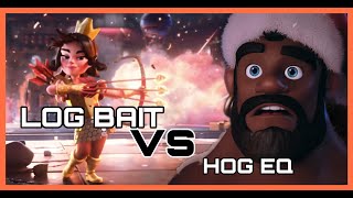 Log Bait VS Hog EQ triple spell [upl. by Nahshon]