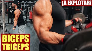 RUTINA DE BRAZOS ¡Bicep y Tricep Como Nunca  Gymtopz [upl. by Brote326]