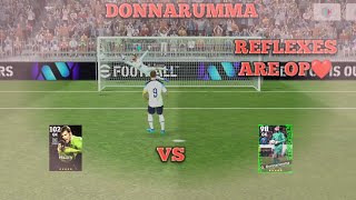 new 98 rated potw G donnarumma review  donnarumma efootball 2024 efootball viralvideo [upl. by Haissi308]