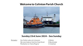 23rd June 2024  Colinton Parish Church Sunday Worship 945am [upl. by Coward]