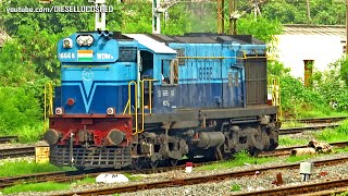 The MOST BEAUTIFUL and CHARMING Tondiarpet ALCo Thangam  Indian Railways Diesel Loco Shed [upl. by Soisatsana]