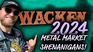 Between TOYS amp PATCHES Metal Market at Wacken Open Air 2024 VLOG [upl. by Robson]