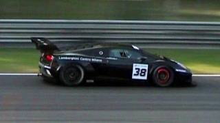 Lamborghini Gallardo LP600 Reiter GT3 SOUND  Backfires Flames amp Acceleration [upl. by Havard]