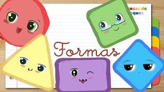 FORMAS en ESPAÑOL para niños [upl. by Iggem]