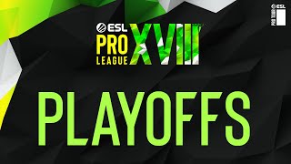 Четвертьфиналы  Плейофф  ESL Proleague Season 18 Playoffs  КРИВОЙ ЭФИР [upl. by Morrissey570]