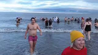 Portobello Loony Dook 2023 [upl. by Ahsitruc]