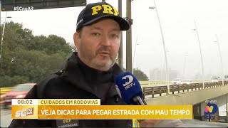 Cuidados em rodovias veja dicas para pegar estrada com mau tempo [upl. by Ycaj]