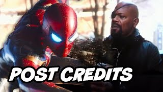 Avengers Endgame SpiderMan Far From Home Post Credit Scene Theory [upl. by Letsou527]