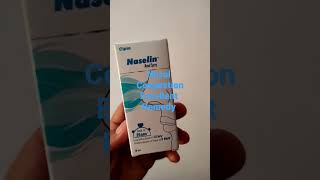 Nasal Congestion Remedy  Naselin Spray shorts buyonline medicinereviews ytshorts naselin [upl. by Annaor279]