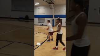 Ron Johnson 6am morning workout at Southfield Christian HighSchool [upl. by Lemhar867]