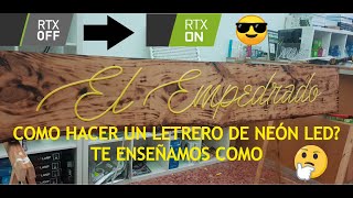 Como hacer AVISO redondo 💥 Aviso luminoso panaflex🎯 Cartel Luminoso 💡 Tutorial Paso a Paso [upl. by Sapienza]