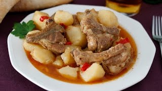 Guiso de Costillas con Patatas [upl. by Libby]