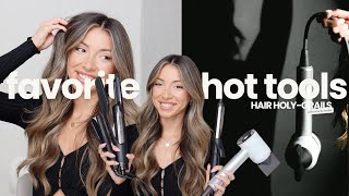 HAIR HOLYGRAILS Goto hot tools as a bridal hairstylist [upl. by Skyler422]