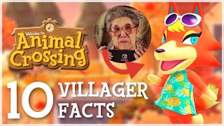 Animal Crossing  10 Villager Facts You Should Know Ft Krisselia [upl. by Eskil]