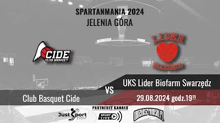 Club Basquet Cide  UKS Lider Biofarm Swarzędz [upl. by Eniretak]