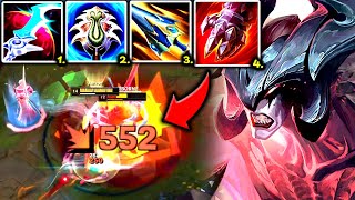 AATROX TOP IS CREATED TO 1V9 THE FULL ENEMY TEAM HIGH WR  S14 Aatrox TOP Gameplay Guide [upl. by Rutger]