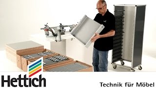 ArciFit 200 Assembly aid for ArciTech drawers made by Hettich [upl. by Salomi444]