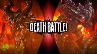 Fan Made DEATH BATTLE Trailer Alduin vs Deathwing  Elder Scroll vs World of Warcraft [upl. by Anegal371]