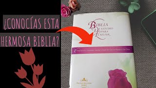 Reseña l BIBLIA DE ESTUDIO PARA LA MUJER l HERMOSA Y MUY COMPLETA 🌷💕 [upl. by Jessica]