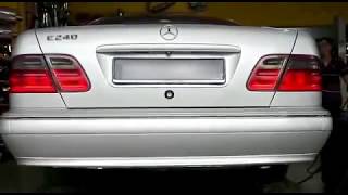 Mercedes Benz E Class W210 E240 Sedan Valvetronic Exhaust System Sound [upl. by Terti355]