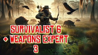 EASILY COMPLETE Survivalist 6 amp Weapons Expert 3  Tomahawk amp Scavenger Kill  Red Dead Redemption 2 [upl. by Ringler607]