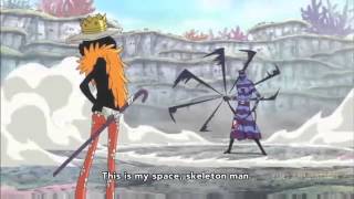 One Piece HD Brook  Soul Solid  Kasuriuta Fubuki Giri [upl. by Weide200]