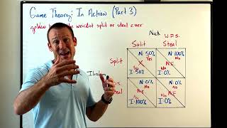 Game Theory Video 7 of 7 In Action Part 3  Split or Steal [upl. by Ahsitaf]