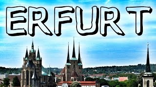 Erfurt Sehenswürdigkeiten in 5 Stunden ᴴᴰ [upl. by Azrim209]