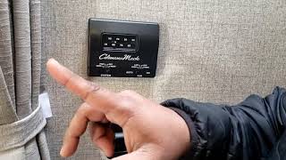 How to turn on Heat or AC in 2021 Jayco Redhawk 24B [upl. by Nwahsear]