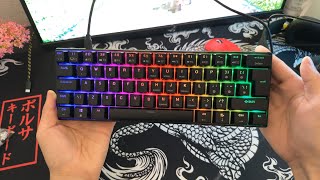 Esse Atualmente é o melhor custo beneficio do Aliexpress  Teclado Royal Rk61 24ghz [upl. by Enymsaj]