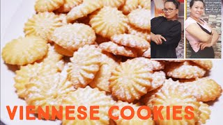 How to make Viennese Cookies  collab Janeths kitchen [upl. by Doi640]