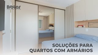 Como escolher o armário certo para o seu quarto  Biblos Planejados [upl. by Acinnod]