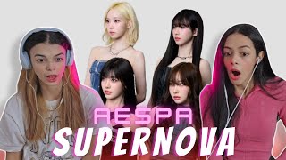 aespa  Supernova  THE FIRST TAKE  REACTION [upl. by Eseerehc492]