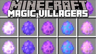 Minecraft MAGICAL VILLAGER MOD  INSTANT MINING SPAWNERS  Minecraft [upl. by Eul817]