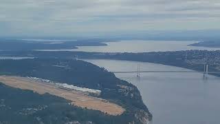 Aviation Landing Tacoma Narrows Airport KTIW [upl. by Eadrahs134]