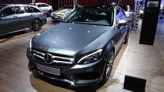 2017 MercedesBenz C 220d  Exterior and Interior  Automobile Barcelona 2017 [upl. by Roydd485]